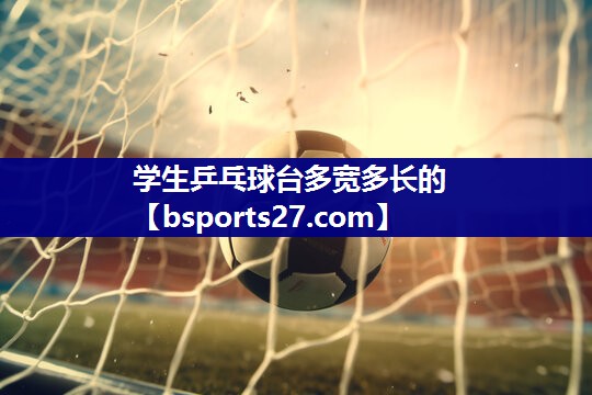 学生乒乓球台多宽多长的